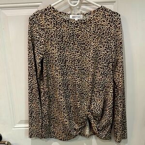 Animal Print Women's Top S